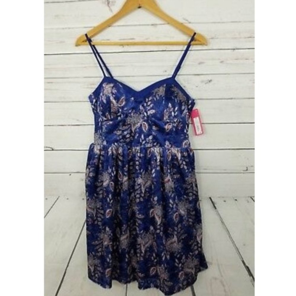 ✨3/ $25✨ Navy blue spaghetti strap dress